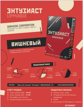 Новый вкус Энтузиаст «Вишневый»