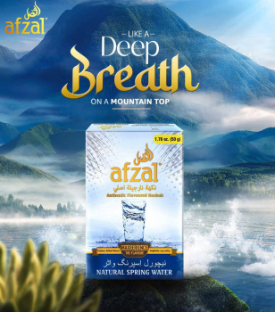 Новый вкус от Afzal “ Natural Spring Water”
