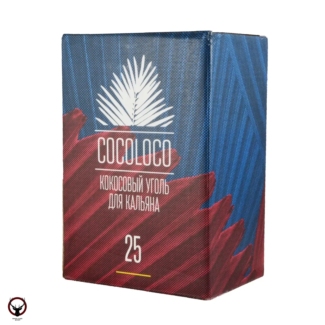 Уголь Cocoloco кокосовый 72 шт (25 мм)