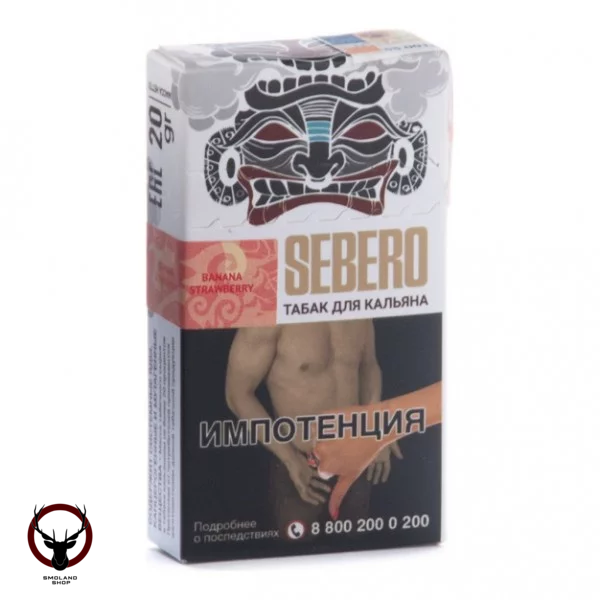 Табак для кальяна Sebero Banana strawberry 20гр
