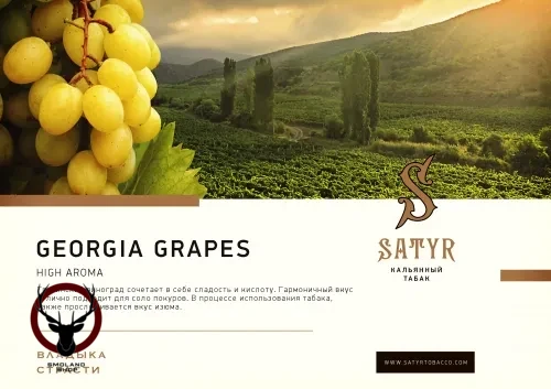 Satyr Georgia grapes 25 гр МРК