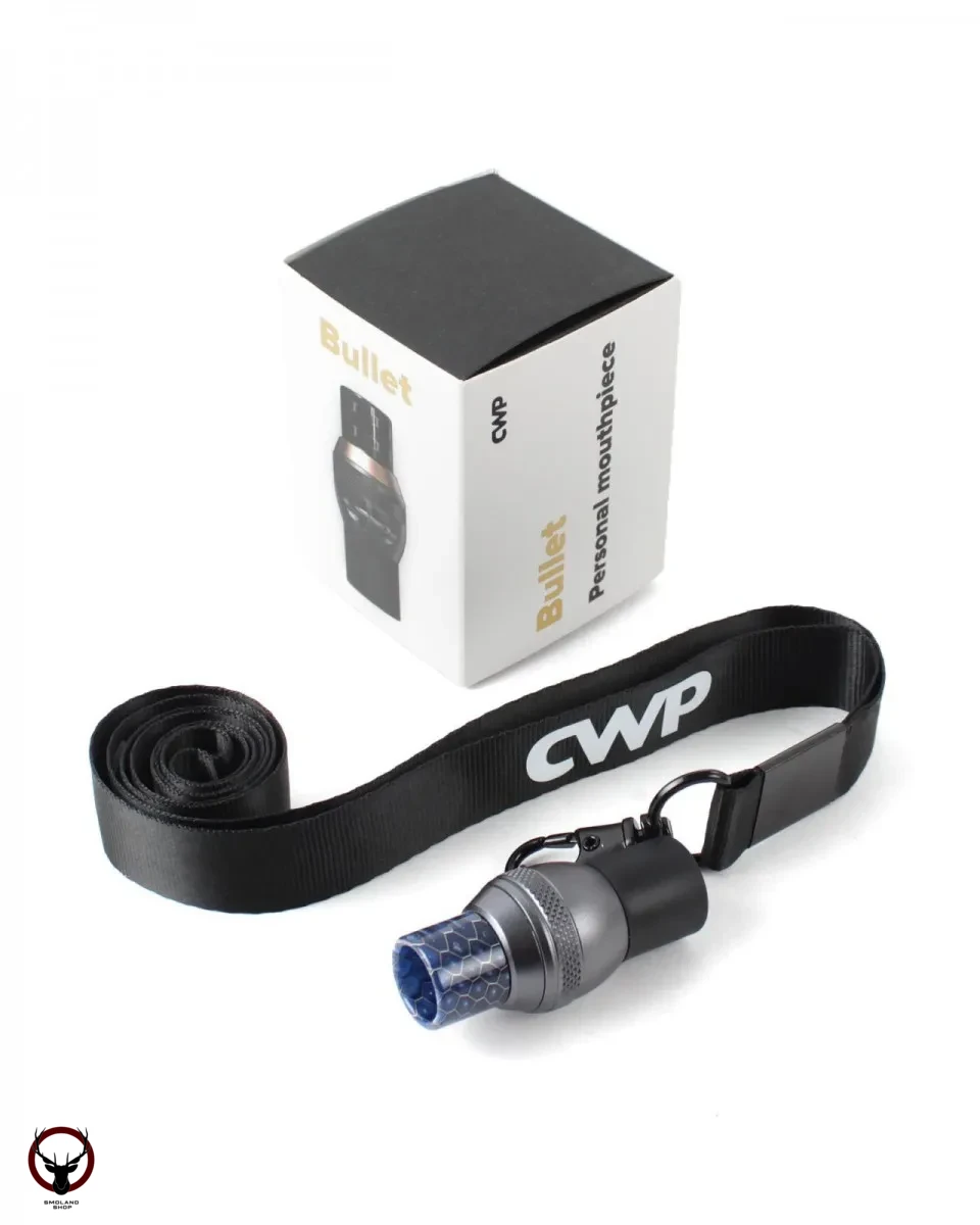 Индивидуальный мундштук CWP BULLET (Grey-Blue)