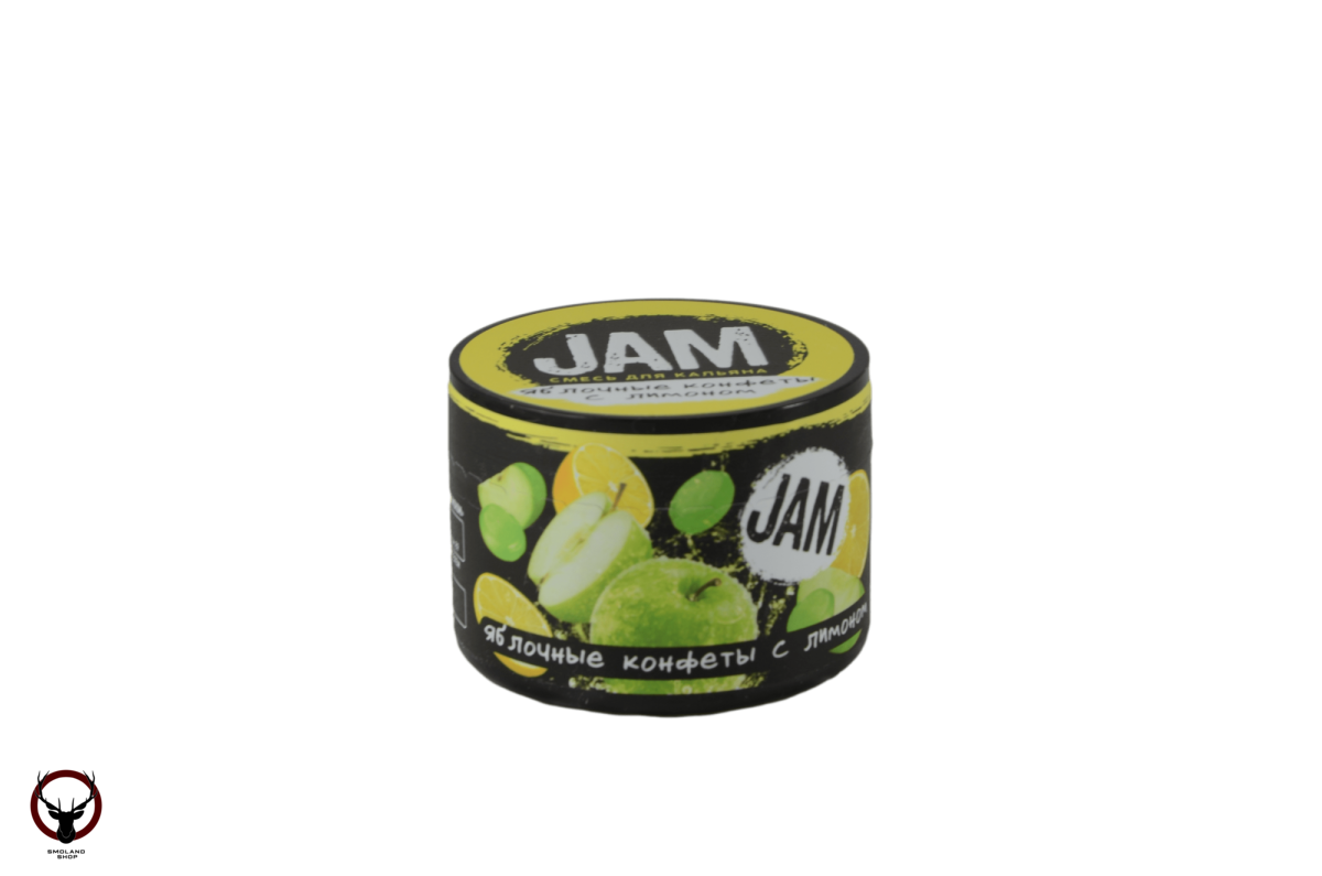 JAM Яблочные леденцы с лимоном 50гр МРК