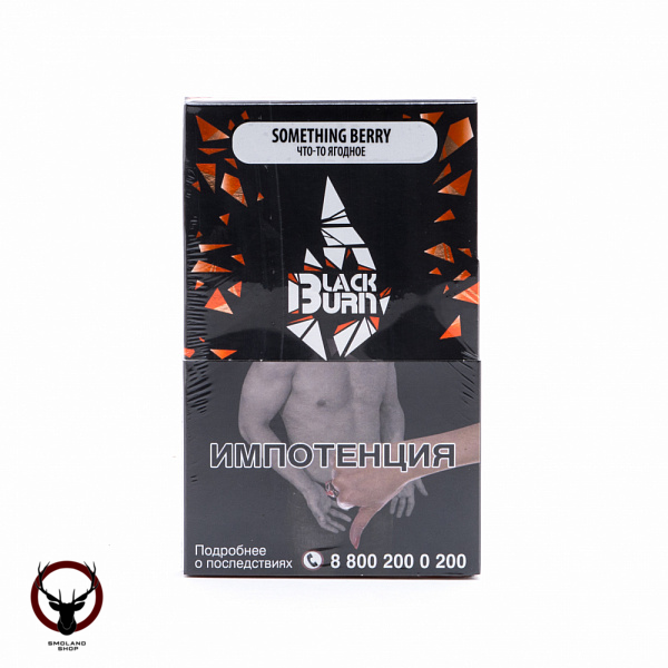 Burn BLACK Something berry 100гр МРК