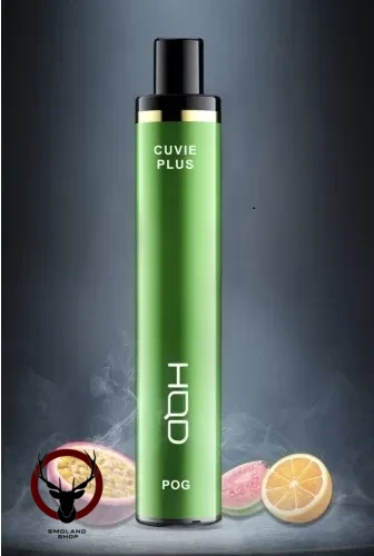 HQD Cuvie Plus оригинал -  Pog Orange Guava (Апельсин, Гуава-Туман Майами), 1200 затяжек, 20 мг(2%)