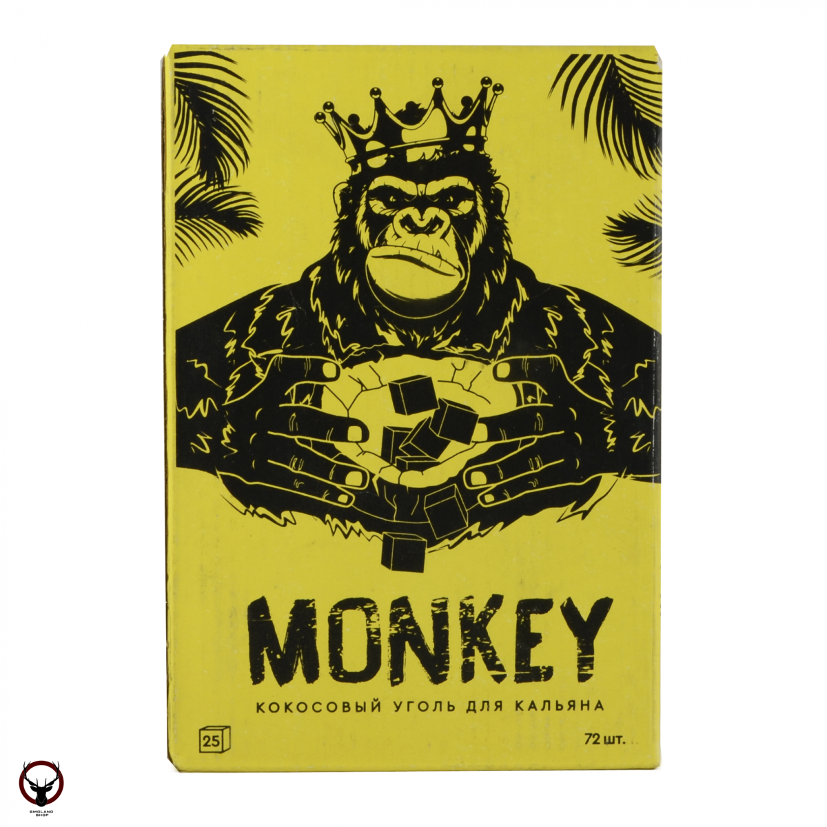 Уголь для кальяна Monkey кокосовый 25 мм