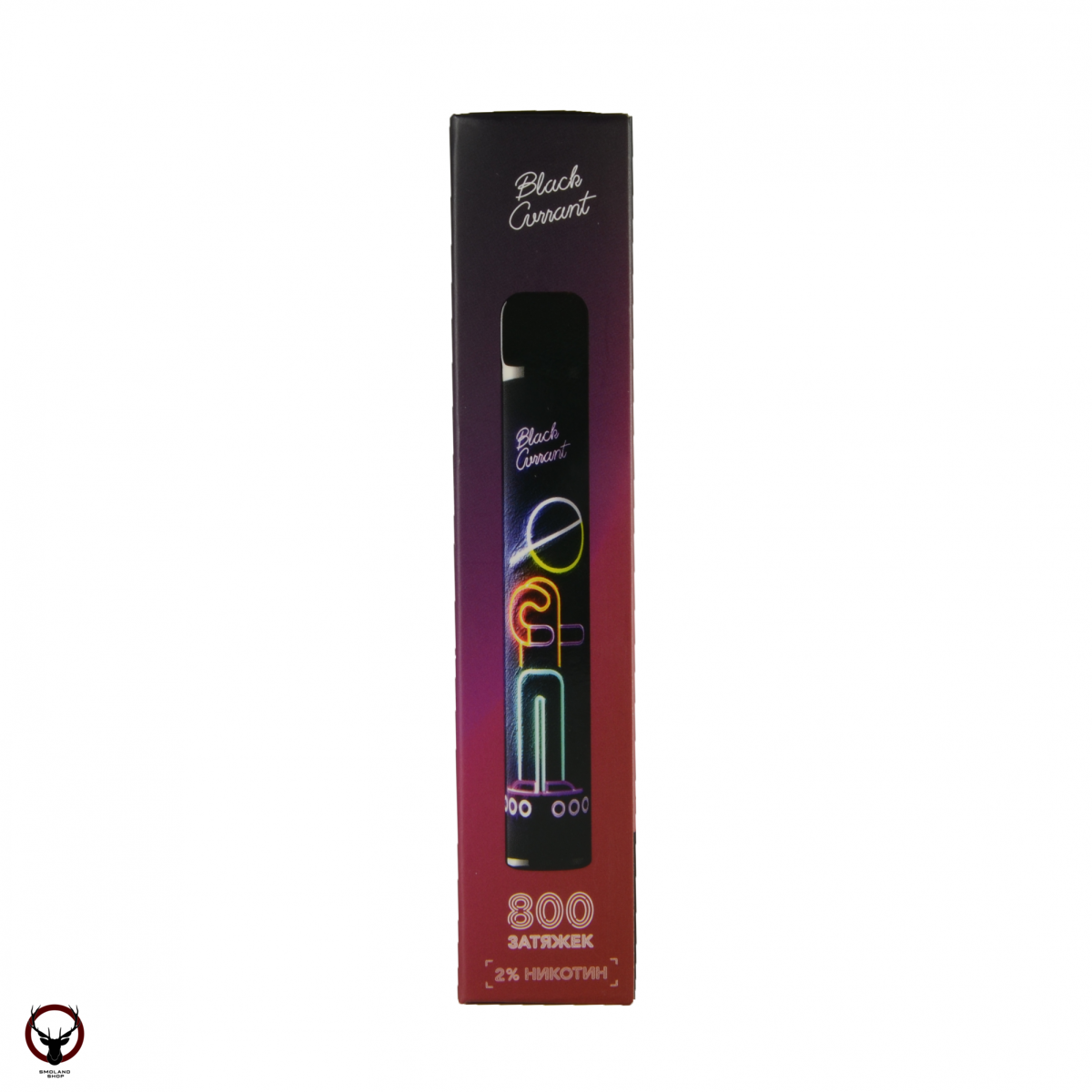 Испаритель Crash - Black Currant (Чёрная смородина) 800 затяжек, 2%