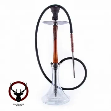 Кальян Fox Wood 2.0 HYBRID оранжевый (без колбы)