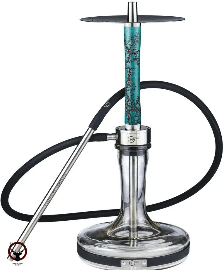 Кальян Geometry Hookah Little Bro Flash aquamarine (без колбы)