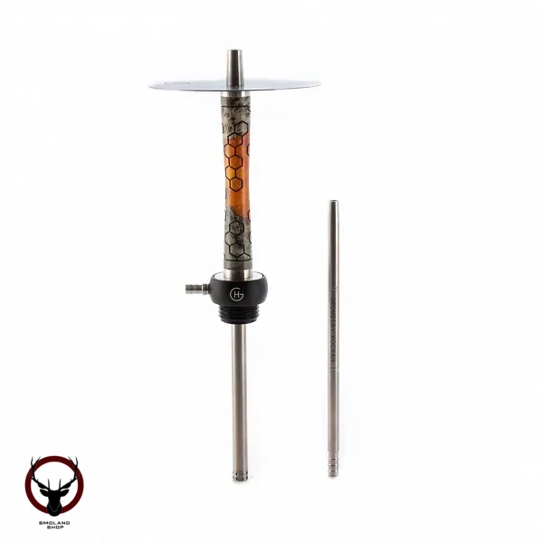 Кальян Geometry Hookah Little Bro Stab зелёно-коричневый (без колбы)
