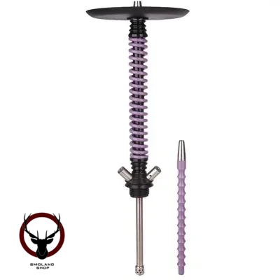 Кальян MAMAY CUSTOMS Coilovers серо-сиреневый (без колбы)