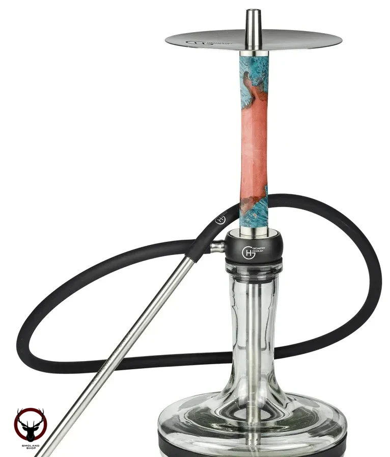 Кальян Geometry Hookah Little Bro Stab коричнево-зелёный (без колбы)