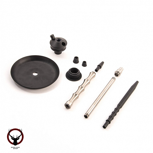 Шахта SMOKELAB Stainless Heigth стальной + мундштук