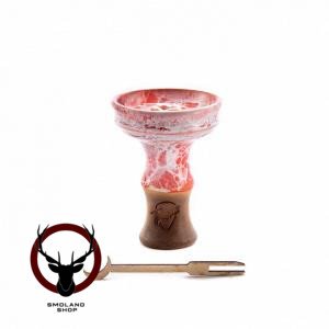 Чашка MOON Kitty Phunnel Marble red-white