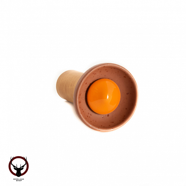Чашка Облако Flow orange on brown