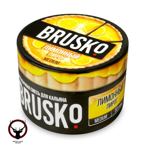 BRUSKO MEDIUM Лимонный пирог 50гр МРК