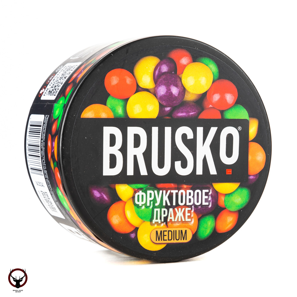 BRUSKO MEDIUM Фруктовое драже 50гр МРК
