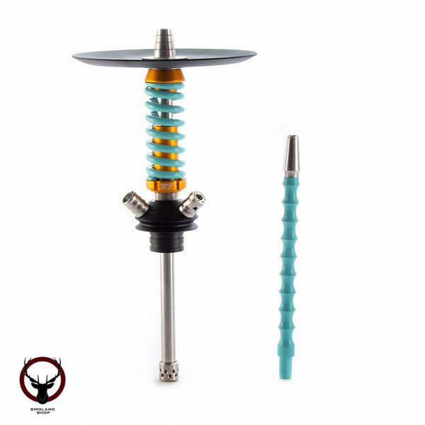 Кальян MAMAY CUSTOMS Coilover Micro золото-мята (без колбы) (гр. Космос)