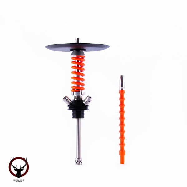 Кальян MAMAY CUSTOMS Coilover Micro серо-оранжевый ф (без колбы)