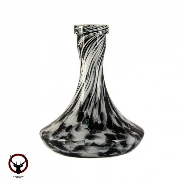 Колба Vessel Glass Крафт крошка бело-чёрная