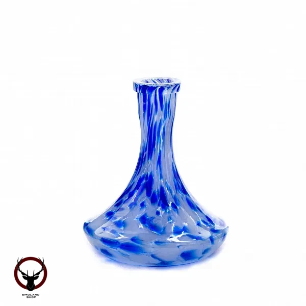 Колба Vessel Glass Крафт крошка бело-синяя