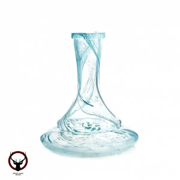 Колба Vessel Glass Эллипс крошка бирюзовый алебастр