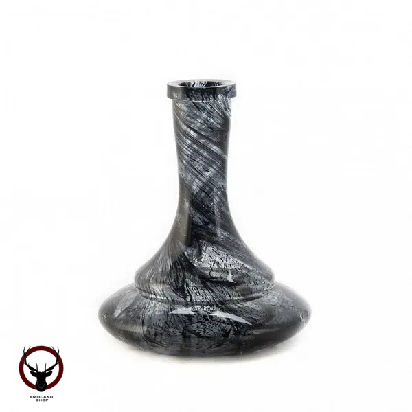 Колба Vessel Glass Эллипс крошка чёрный алебастр