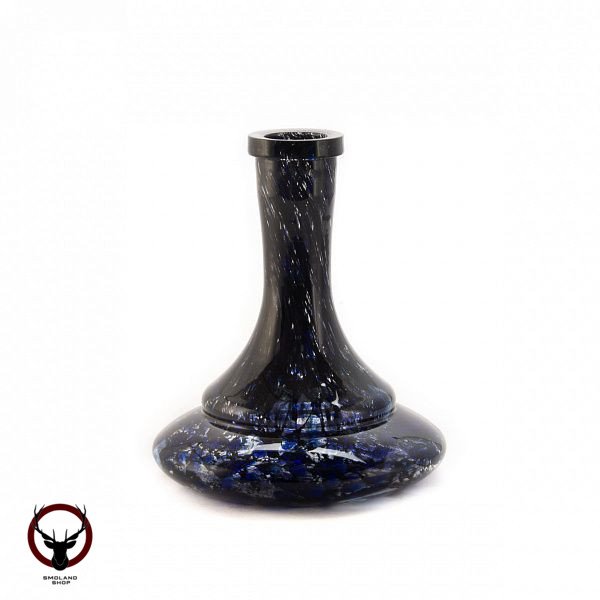 Колба Vessel Glass Эллипс крошка чёрно-синяя