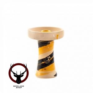 Чашка LS Flat Brush yellow black