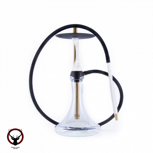 Кальян Alpha Hookah S snow white (без колбы)