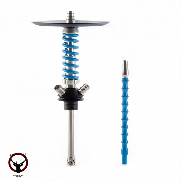 Кальян MAMAY CUSTOMS Coilover Micro серый-голубой (без колбы)