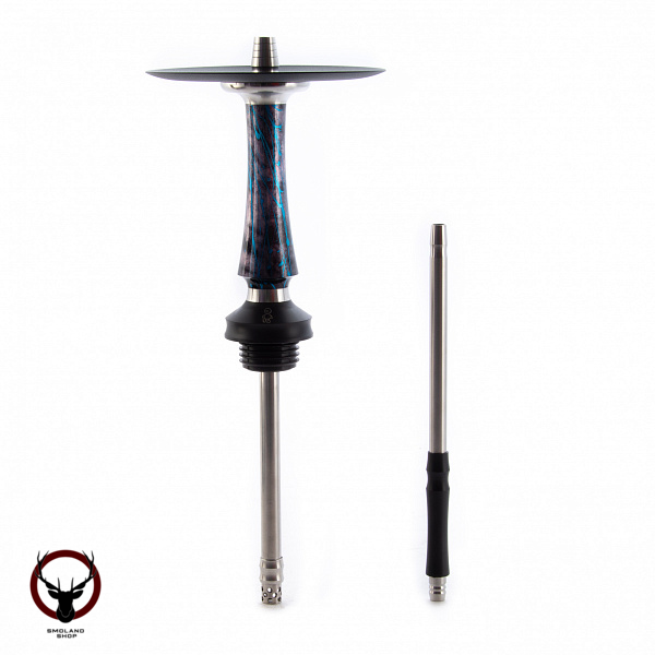 Кальян Voodoo Smoke DOWN Poison Gray Blue Custom