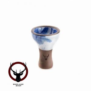 Чашка Toro Инфинити Мрамор синий/белый каменная
