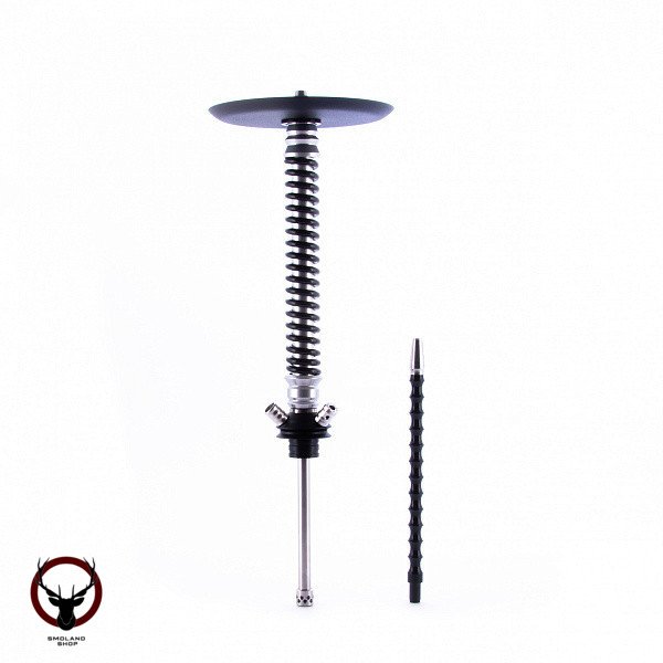 Кальян MAMAY CUSTOMS Coilovers хром-черный (без колбы)