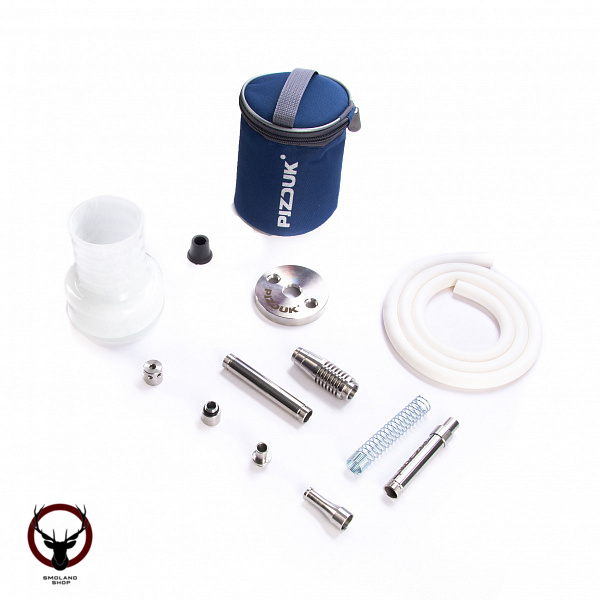 Кальян Pizduk Hookah (blue-bag) белая колба