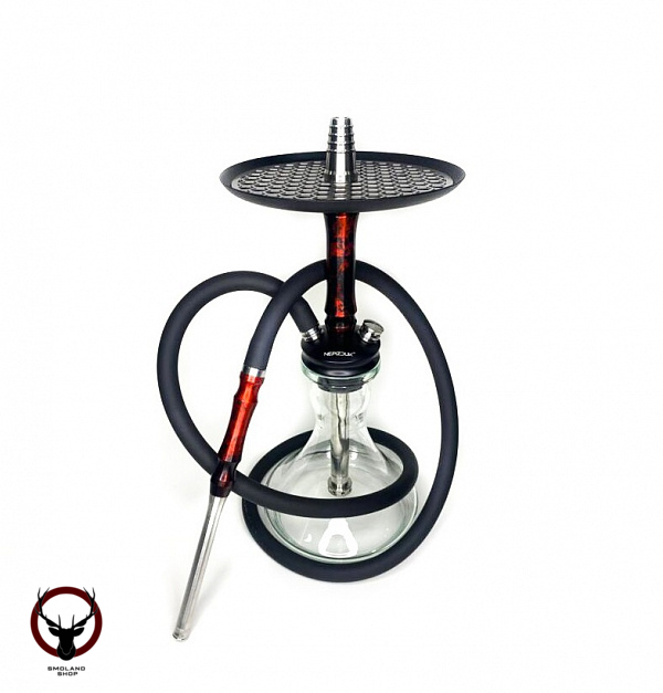 Кальян NePizduk Hookah Color красный мрамор