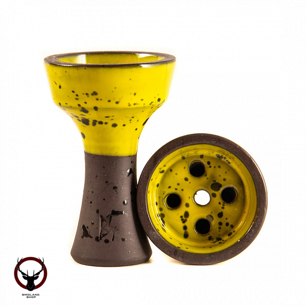 Чашка VINTAGE Blackstone bowl Killer glaze жёлтая