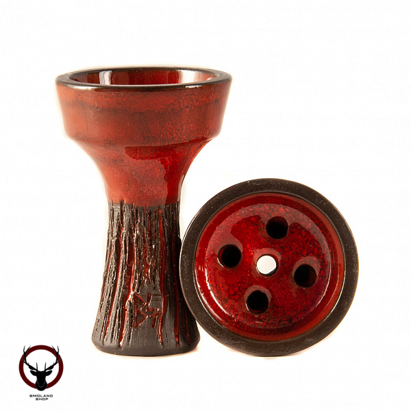 Чашка VINTAGE Blackstone bowl Killer bubble wood красная