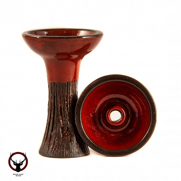 Чашка VINTAGE Blackstone bowl Alien bubble wood красная