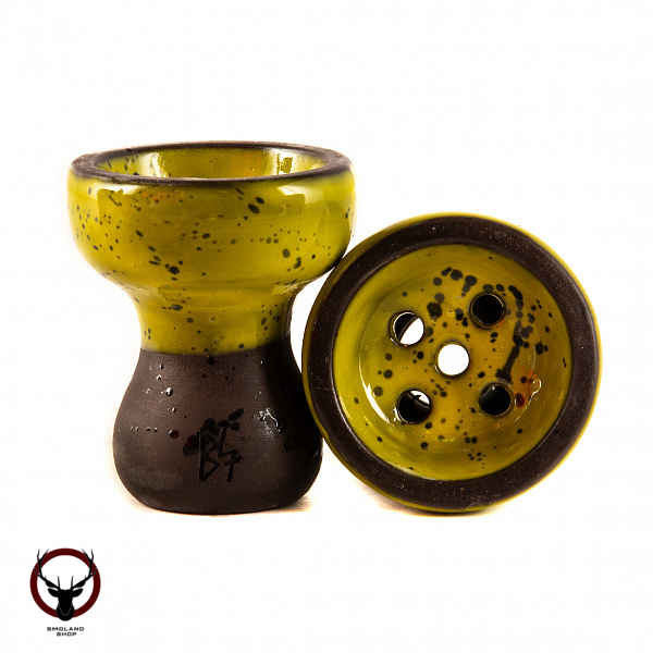 Чашка VINTAGE Blackstone bowl Turkish glaze жёлтая