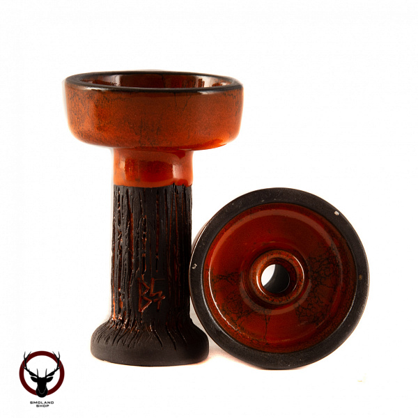 Чашка VINTAGE Blackstone bowl Funnel bubble wood оранжевая