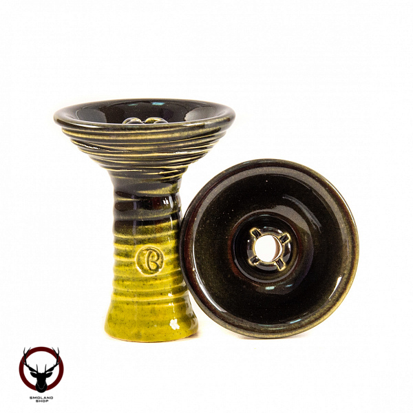 Чашка VINTAGE Glaze Alien кола жёлто-чёрная