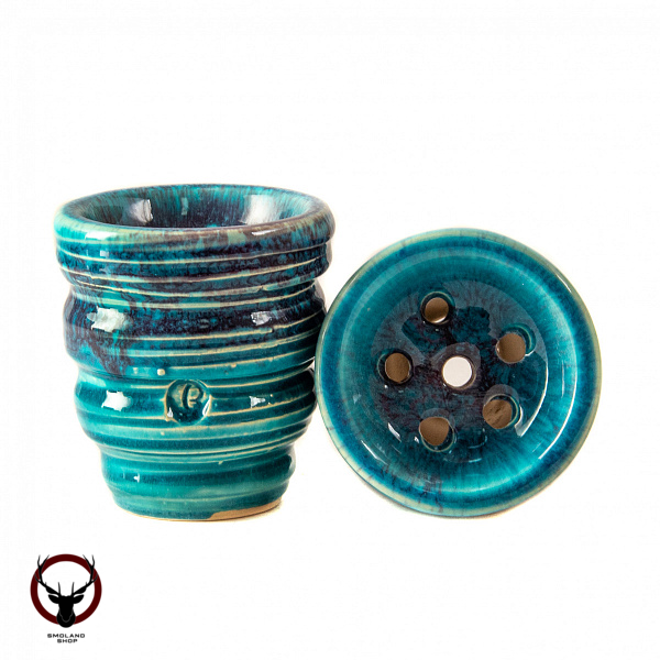 Чашка VINTAGE Glaze Hive Улей фиолетово-бирюзовая