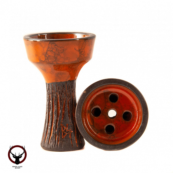 Чашка VINTAGE Blackstone bowl Killer bubble wood оранжевая