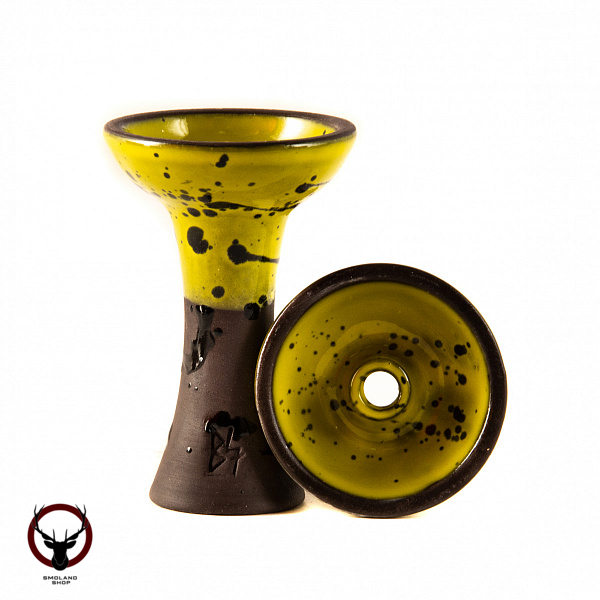 Чашка VINTAGE Blackstone bowl Alien glaze жёлтая