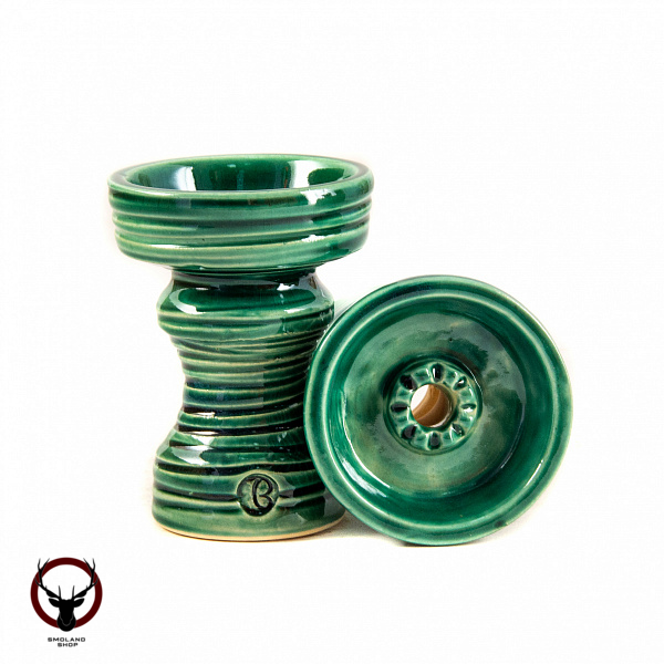 Чашка VINTAGE GLAZE Bohemia изумруд зелёный