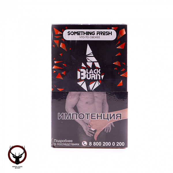 Burn BLACK Something fresh 100гр МРК