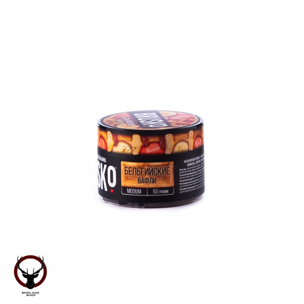 BRUSKO MEDIUM Бельгийские вафли 50гр МРК