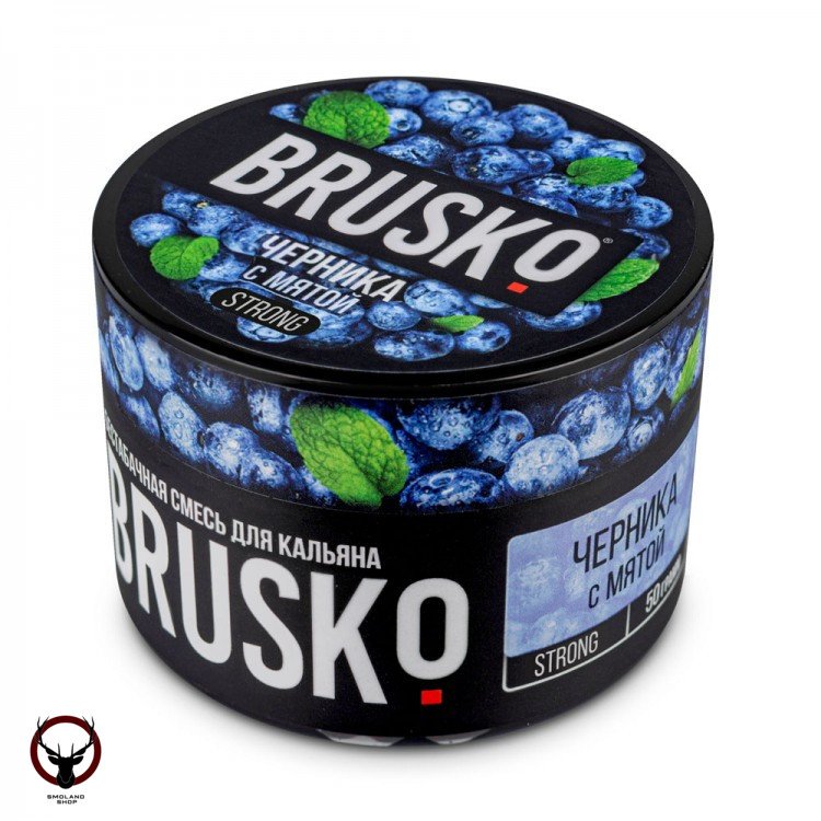 BRUSKO MEDIUM Черника с мятой 50гр МРК
