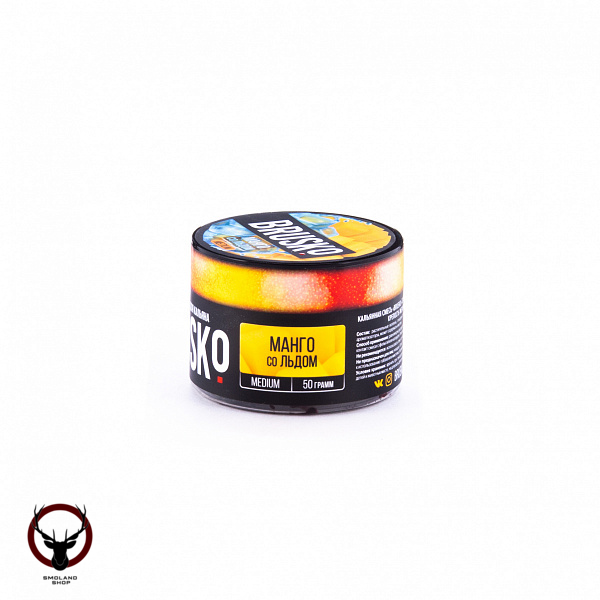 BRUSKO MEDIUM Манго со льдом 50гр МРК